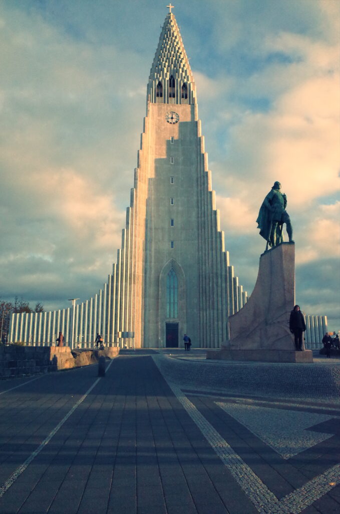 My Photograph of Hallgrimskirkja Church in Iceland