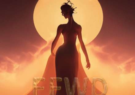 A Venusian woman emerges reborn to symbolise Inanna and Venus morning star
